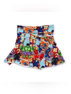 Cute Avengers Toddler Skirt